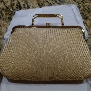Gold Clutch Purse